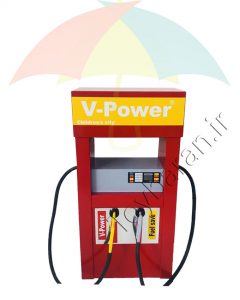 پمپ بنزینی چوبی