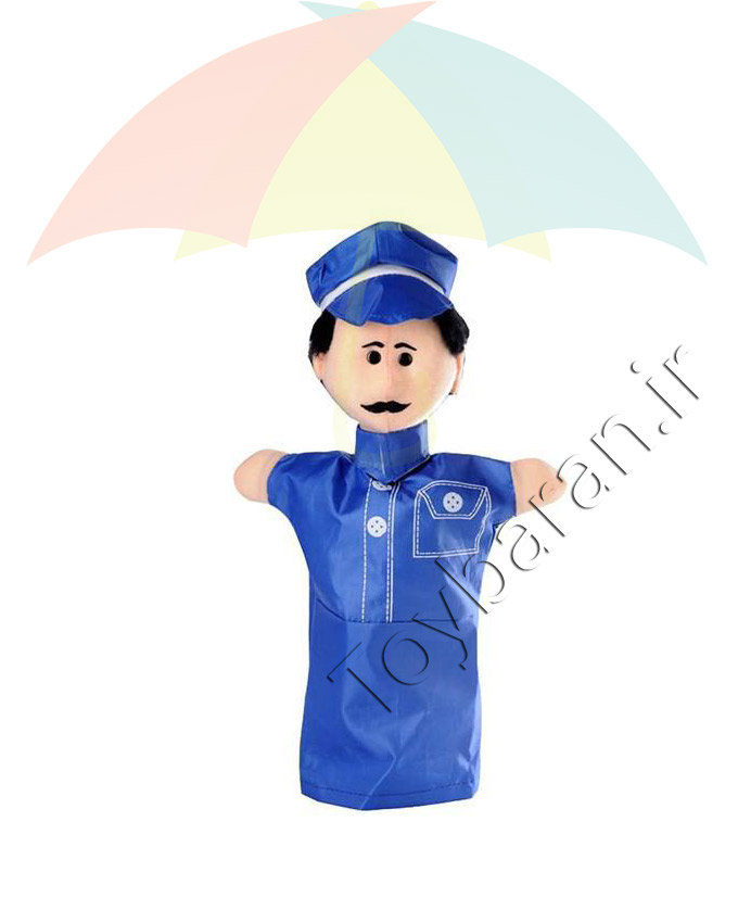عروسک دستی پلیس