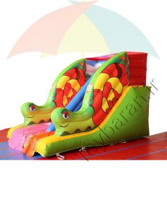 سرسره بادی طرح حلزون