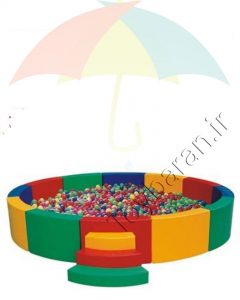 استخر ماسه و توپ فومی