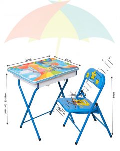 میز و صندلی باکسدار باب اسفنجی